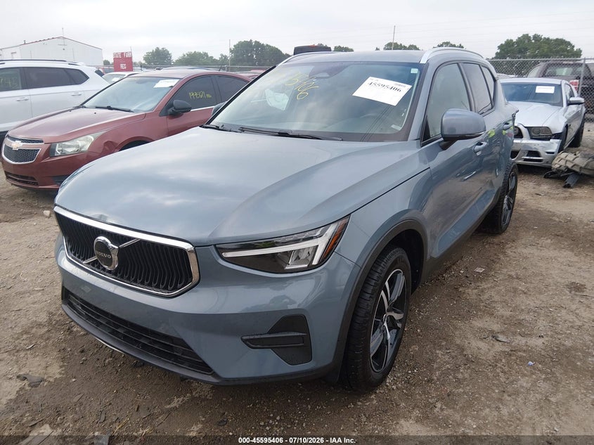 2023 Volvo Xc40 VIN YV4L12UV5P2096554 IAAI salvage auction — REAR END, Salvage (Indiana), sold $12,200 on 2026-08-13 (photo 2)