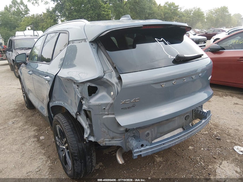 2023 Volvo Xc40 VIN YV4L12UV5P2096554 IAAI salvage auction — REAR END, Salvage (Indiana), sold $12,200 on 2026-08-13 (photo 6)