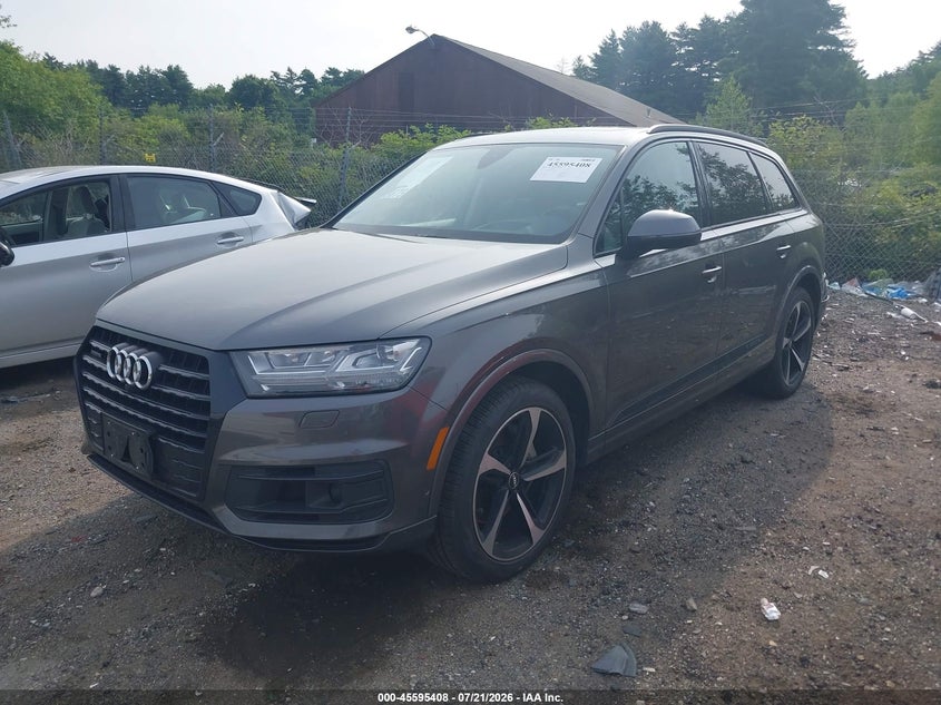 2019 Audi Q7 VIN WA1VABF72KD019478 IAAI salvage auction — LEFT REAR, Wait Title, sold $7,200 on 2026-09-05 (photo 2)