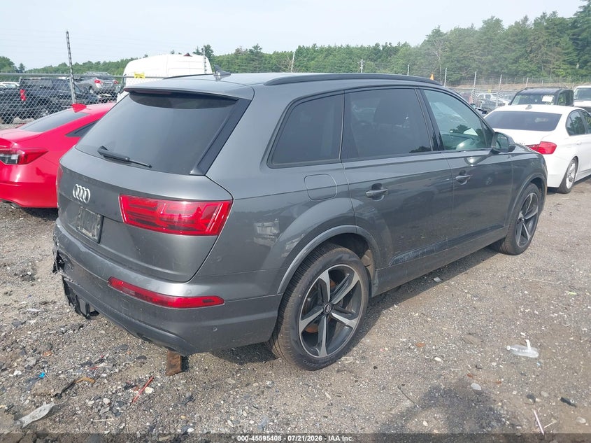 2019 Audi Q7 VIN WA1VABF72KD019478 IAAI salvage auction — LEFT REAR, Wait Title, sold $7,200 on 2026-09-05 (photo 4)