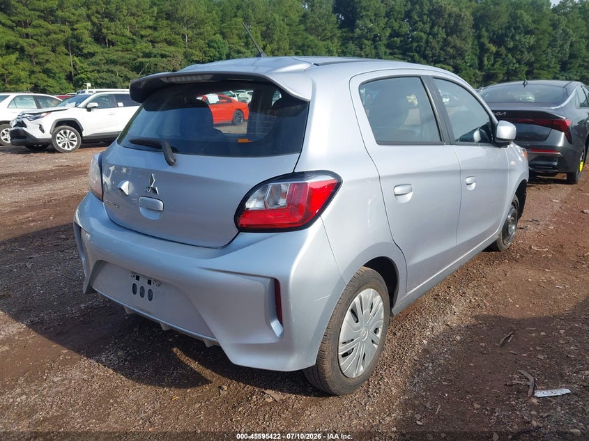 2024 Mitsubishi Mirage VIN ML32AUHJ1RH027798 IAAI salvage auction — FRONT END, Enterprise Vehicles Clear Only (Ohio), sold $5,675 on 2026-07-15 (photo 4)