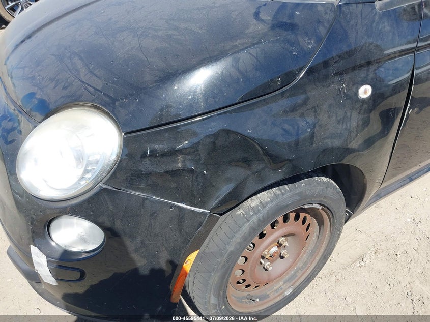 2014 Fiat 500 VIN 3C3CFFARXET294050 IAAI salvage auction — UNKNOWN, Clear - Dealer Only (California), sold $900 on 2026-07-29 (photo 6)