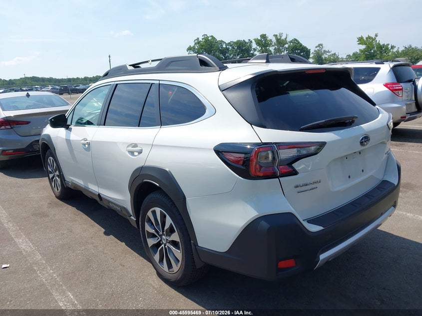 2025 Subaru Outback VIN 4S4BTGNDXS3190259 IAAI salvage auction — WATER/FLOOD, Salvage Title, sold $9,500 on 2026-08-20 (photo 3)