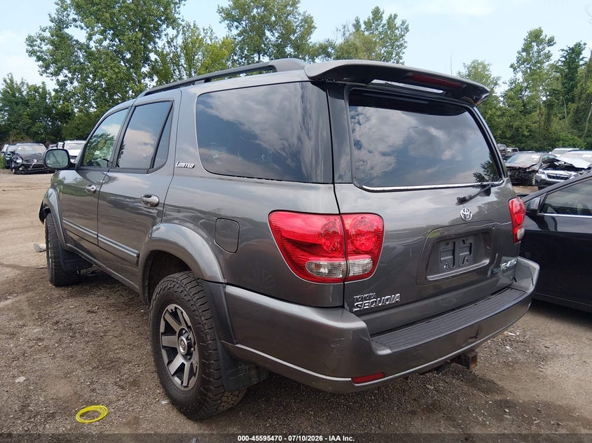 2005 Toyota Sequoia VIN 5TDBT48AX5S249964 IAAI salvage auction — FRONT END, Salvage (Ohio), sold $675 on 2026-07-28 (photo 3)