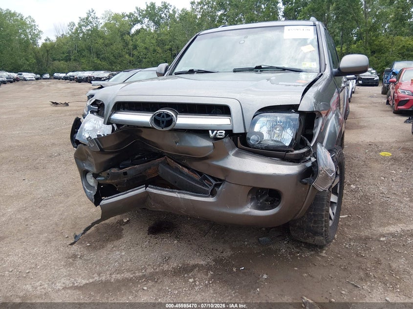 2005 Toyota Sequoia VIN 5TDBT48AX5S249964 IAAI salvage auction — FRONT END, Salvage (Ohio), sold $675 on 2026-07-28 (photo 6)