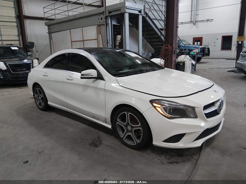 2014 Mercedes-benz Cla-klasse VIN WDDSJ4EB0EN045446 IAAI salvage auction — WATER/FLOOD, Salvage (Idaho), sold $1,925 on 2026-08-14 (photo 1)
