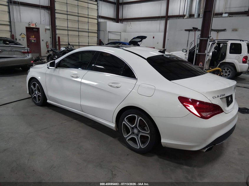 2014 Mercedes-benz Cla-klasse VIN WDDSJ4EB0EN045446 IAAI salvage auction — WATER/FLOOD, Salvage (Idaho), sold $1,925 on 2026-08-14 (photo 3)