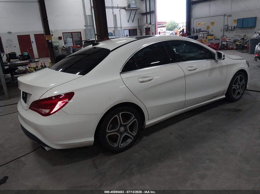 2014 Mercedes-benz Cla-klasse VIN WDDSJ4EB0EN045446 IAAI salvage auction — WATER/FLOOD, Salvage (Idaho), sold $1,925 on 2026-08-14 (photo 4)