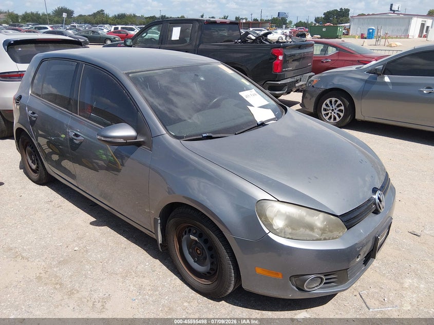 2012 Volkswagen Golf VIN WVWDM7AJ2CW279099 IAAI salvage auction — REAR END, Salvage Title, sold $575 on 2026-08-12 (photo 1)