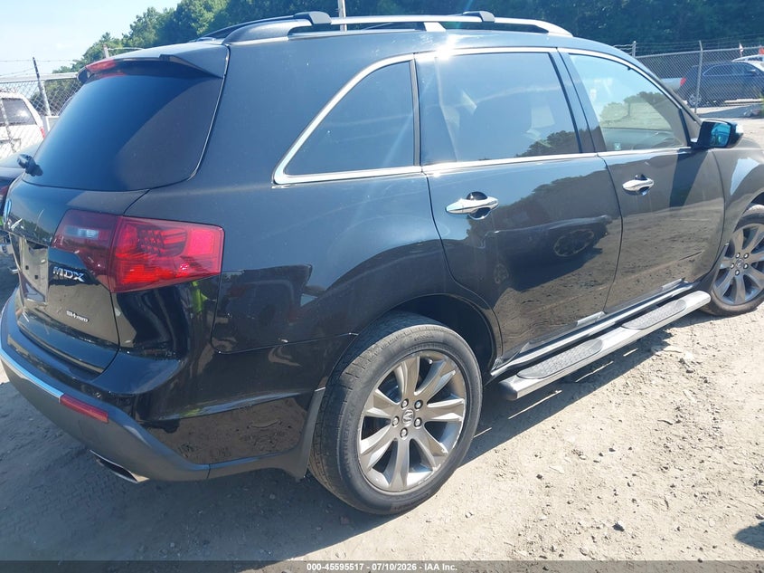2010 Acura Mdx VIN 2HNYD2H72AH515822 IAAI salvage auction — SIDE, Clear (Massachusetts), sold $575 on 2026-07-18 (photo 4)