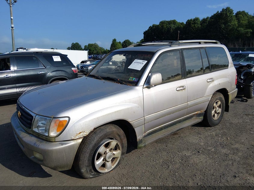 1999 Toyota Land cruiser VIN JT3HT05J9X0062880 IAAI salvage auction — NORMAL WEAR, Clear (Pennsylvania), sold $550 on 2026-07-28 (photo 2)