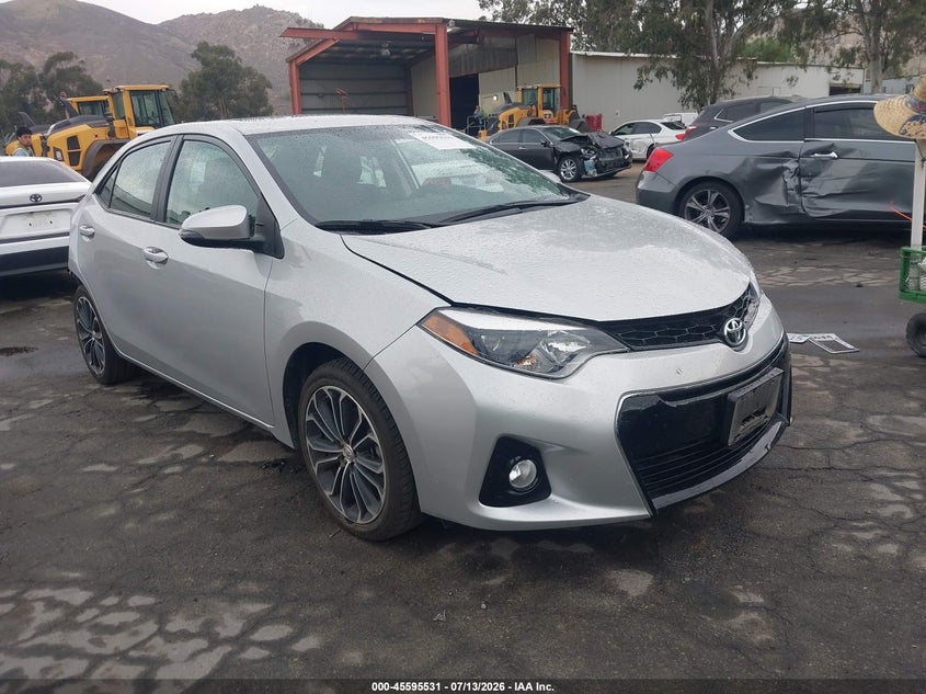 2014 Toyota Corolla VIN 5YFBURHE4EP173518 IAAI salvage auction — RIGHT REAR, Salvage (California), sold $1,750 on 2026-07-21 (photo 1)