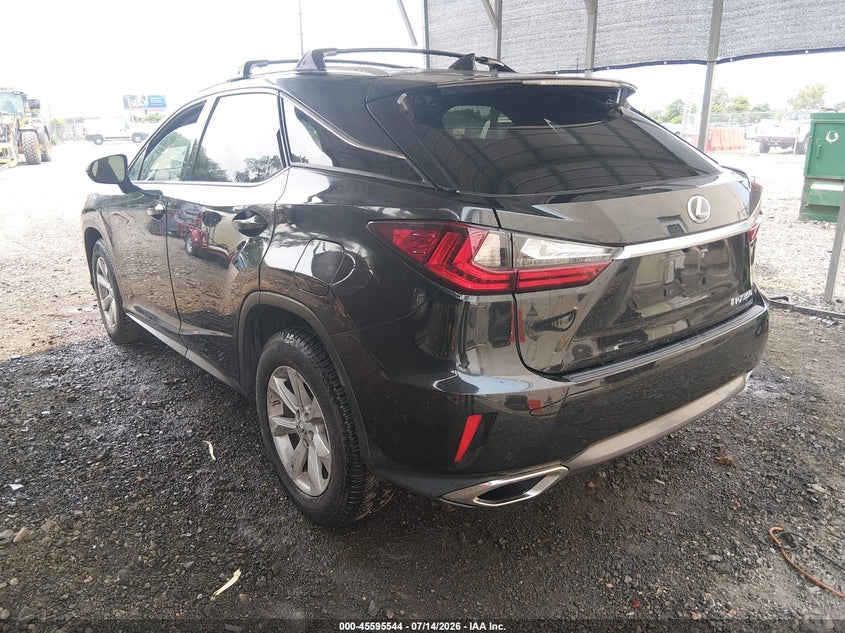 2017 Lexus Rx VIN 2T2BZMCA0HC058312 IAAI salvage auction — UNKNOWN, Salvage Title, sold $12,100 on 2026-07-30 (photo 3)