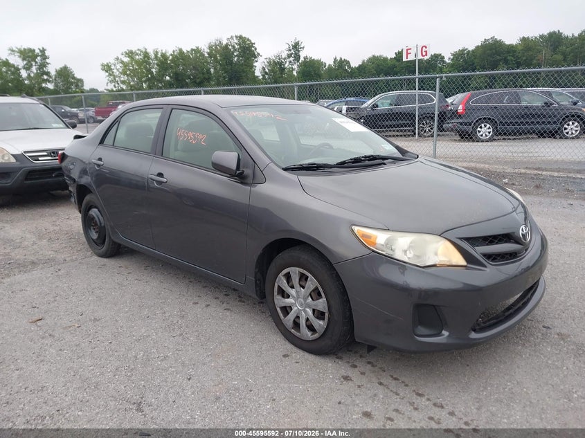 2011 Toyota Corolla VIN JTDBU4EE3BJ096017 IAAI salvage auction — NORMAL WEAR, Clear (New York), sold $1,350 on 2026-07-14 (photo 1)
