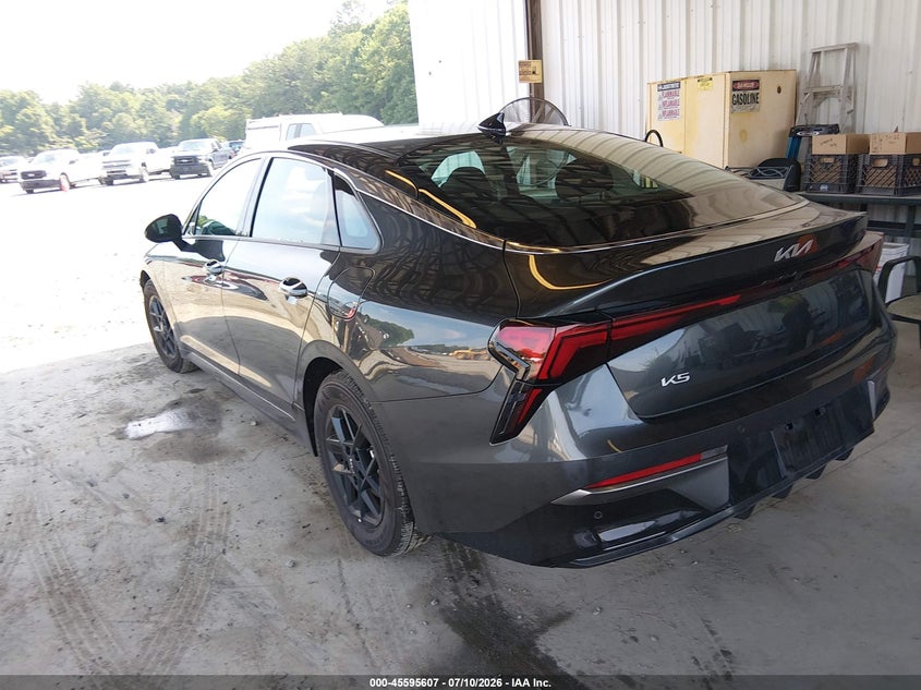 2026 Kia K5 VIN KNAG24J79T5444865 IAAI salvage auction — LEFT FRONT, Salvage Title, sold $4,600 on 2026-07-15 (photo 3)