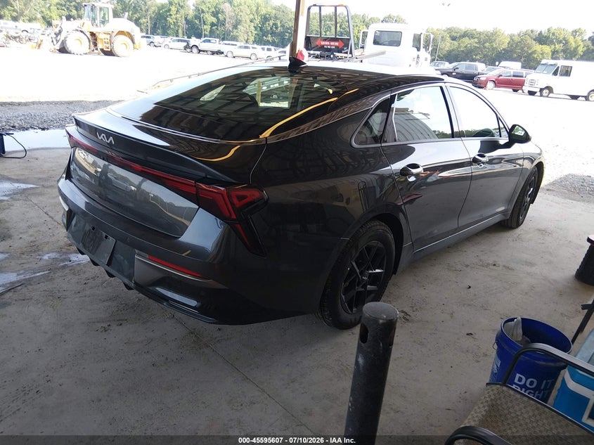 2026 Kia K5 VIN KNAG24J79T5444865 IAAI salvage auction — LEFT FRONT, Salvage Title, sold $4,600 on 2026-07-15 (photo 4)