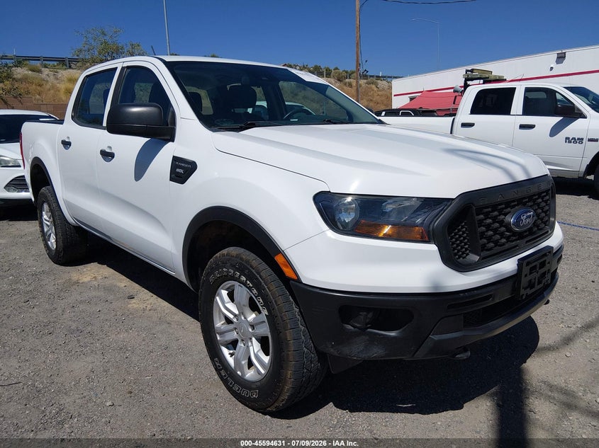 2019 Ford Ranger VIN 1FTER4FH8KLA57225 — IAAI salvage auction photo