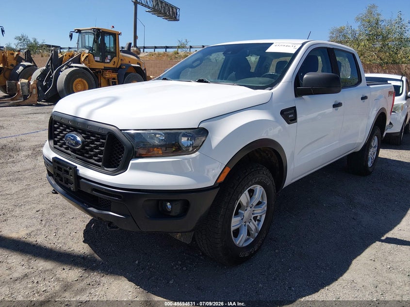 2019 Ford Ranger VIN 1FTER4FH8KLA57225 IAAI salvage auction — REAR END, Sf97 (California), sold $17,350 on 2026-08-25 (photo 2)