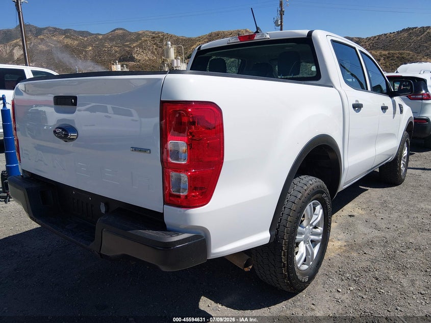 2019 Ford Ranger VIN 1FTER4FH8KLA57225 IAAI salvage auction — REAR END, Sf97 (California), sold $17,350 on 2026-08-25 (photo 4)