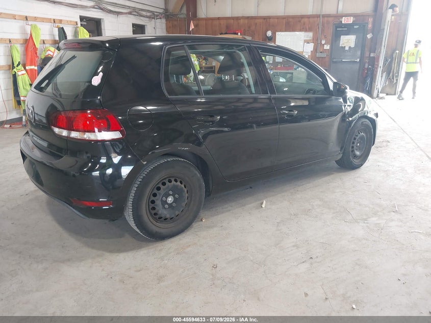 2013 Volkswagen Golf VIN WVWDB7AJ5DW002521 IAAI salvage auction — NORMAL WEAR, Wait Title, sold $750 on 2026-08-19 (photo 4)