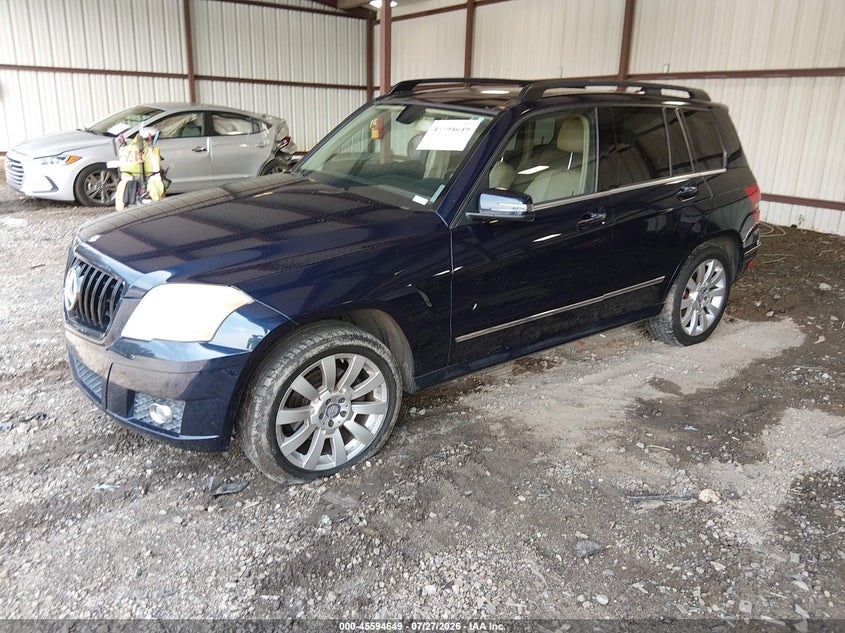 2012 Mercedes-benz Glk-klasse VIN WDCGG5GB4CF901527 IAAI salvage auction — REPOSSESSION, Salvage Title, sold $2,175 on 2026-07-31 (photo 2)