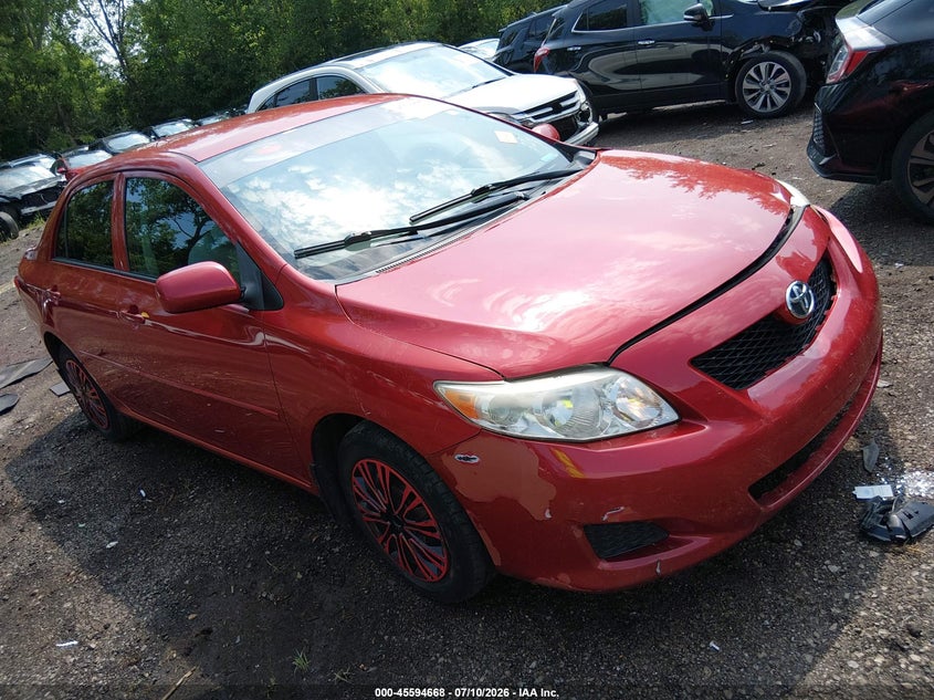 2010 Toyota Corolla VIN JTDBU4EE0AJ068965 IAAI salvage auction — LEFT FRONT, Salvage (Ohio), sold $975 on 2026-07-31 (photo 1)