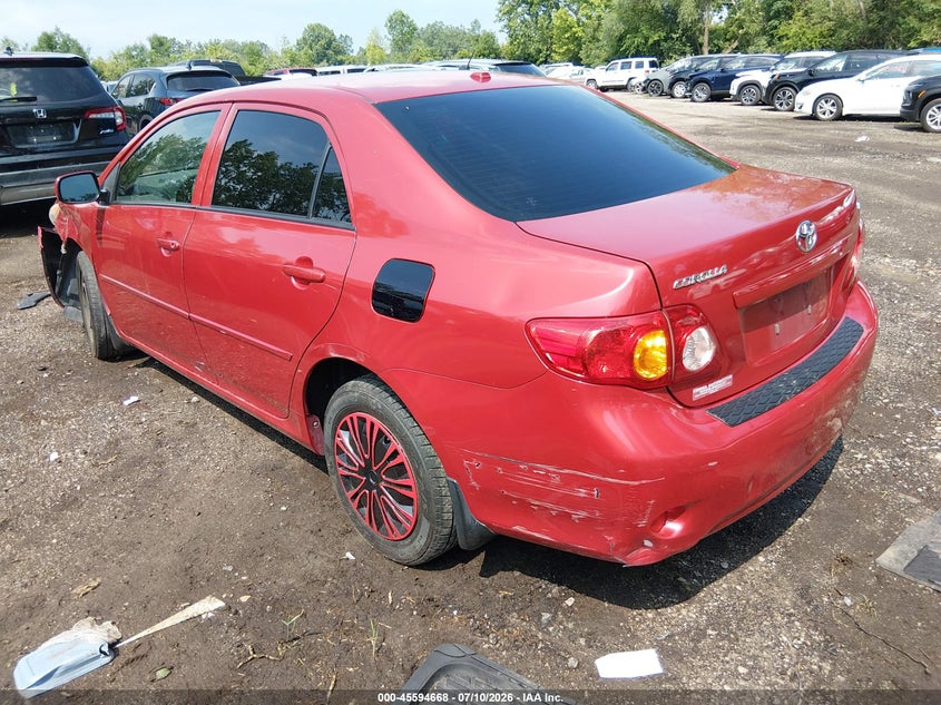 2010 Toyota Corolla VIN JTDBU4EE0AJ068965 IAAI salvage auction — LEFT FRONT, Salvage (Ohio), sold $975 on 2026-07-31 (photo 3)