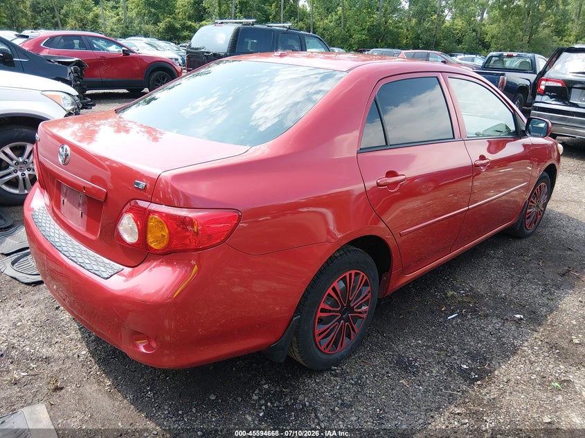 2010 Toyota Corolla VIN JTDBU4EE0AJ068965 IAAI salvage auction — LEFT FRONT, Salvage (Ohio), sold $975 on 2026-07-31 (photo 4)