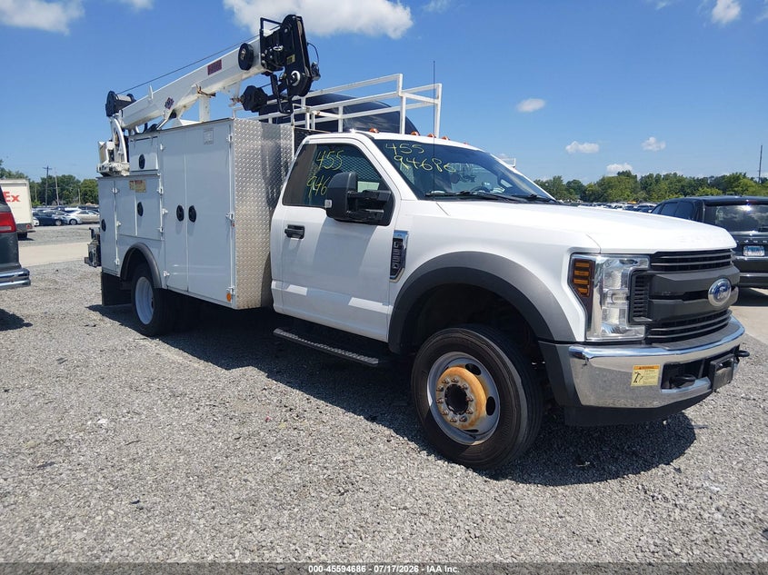 2018 Ford VIN 1FDUF5GY9JEC26577 IAAI salvage auction — NORMAL WEAR, Clear (Illinois), sold $95,000 on 2026-08-14 (photo 1)
