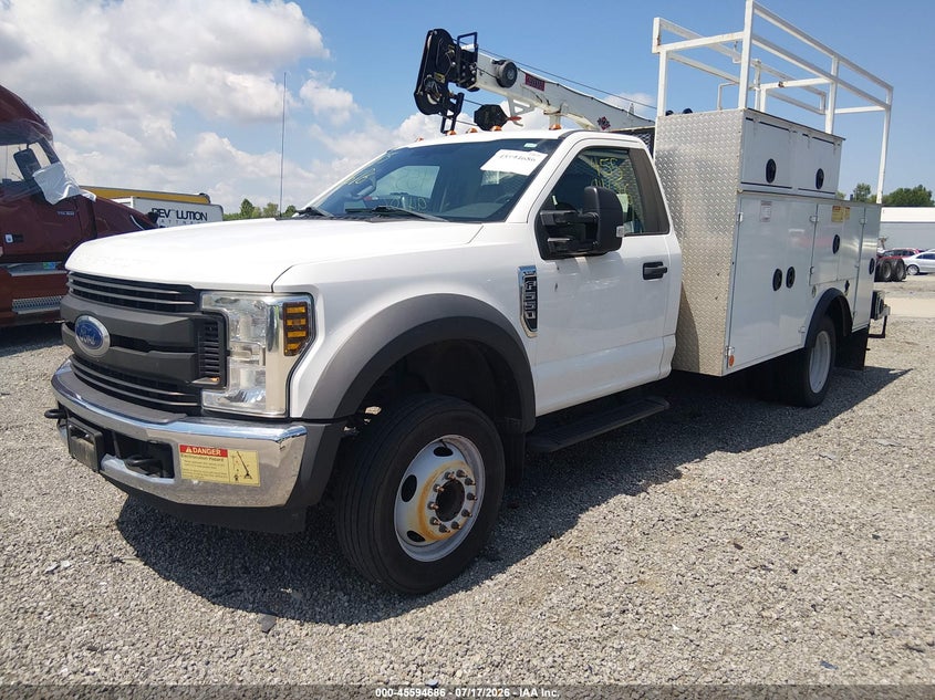 2018 Ford VIN 1FDUF5GY9JEC26577 IAAI salvage auction — NORMAL WEAR, Clear (Illinois), sold $95,000 on 2026-08-14 (photo 2)