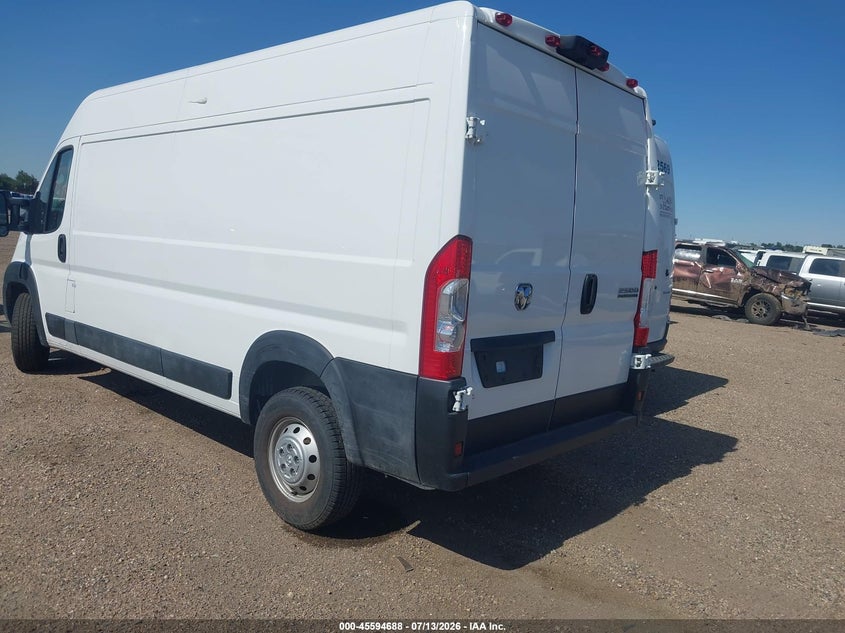 2023 Ram Promaster 2500 VIN 3C6LRVDG7PE535326 IAAI salvage auction — MECHANICAL, Enterprise Vehicles Clear Only (Colorado), sold $12,150 on 2026-07-21 (photo 3)