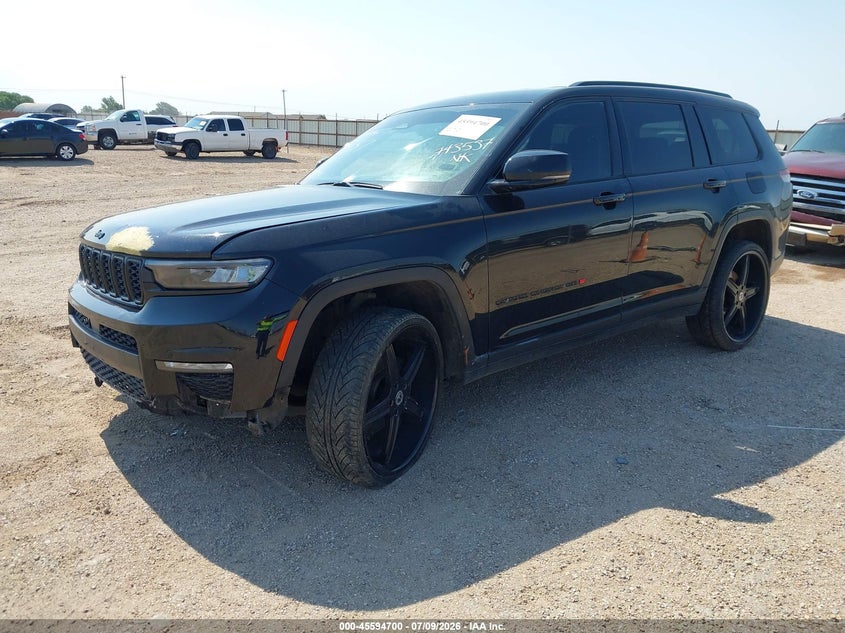 2023 Jeep Grand cherokee VIN 1C4RJKBG0P8743537 IAAI salvage auction — RIGHT FRONT, Wait Title, sold $9,000 on 2026-08-22 (photo 2)