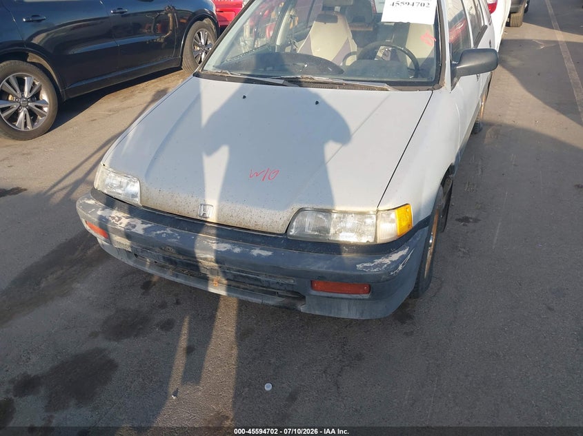 1988 Honda Civic VIN JHMEE2758JS006069 IAAI salvage auction — NORMAL WEAR, Clear (Utah), sold $300 on 2026-07-16 (photo 6)