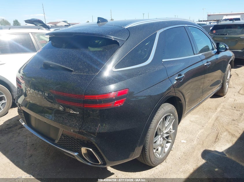2025 Genesis Gv70 VIN KMUMADTB8SU207067 IAAI salvage auction — FRONT & REAR, Enterprise Vehicles Clear Only (Colorado), sold $16,850 on 2026-07-21 (photo 4)