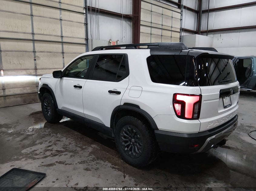 2026 Honda Passport VIN 5FNYF9H58TB014949 IAAI salvage auction — REAR END, Salvage (Idaho), sold $16,000 on 2026-07-31 (photo 3)