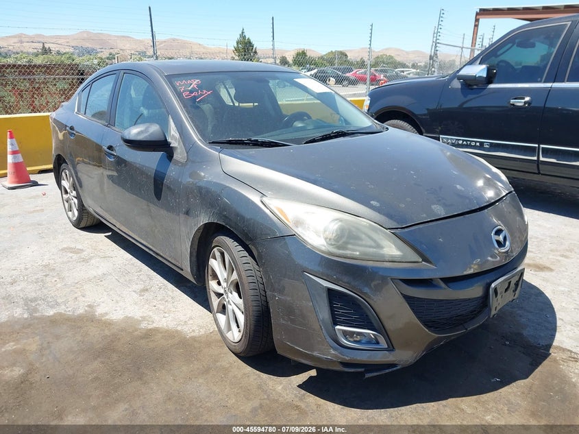 2010 Mazda 3 VIN JM1BL1S67A1315686 IAAI salvage auction — NORMAL WEAR, App For Dup Clear (California), sold $25 on 2026-07-16 (photo 1)