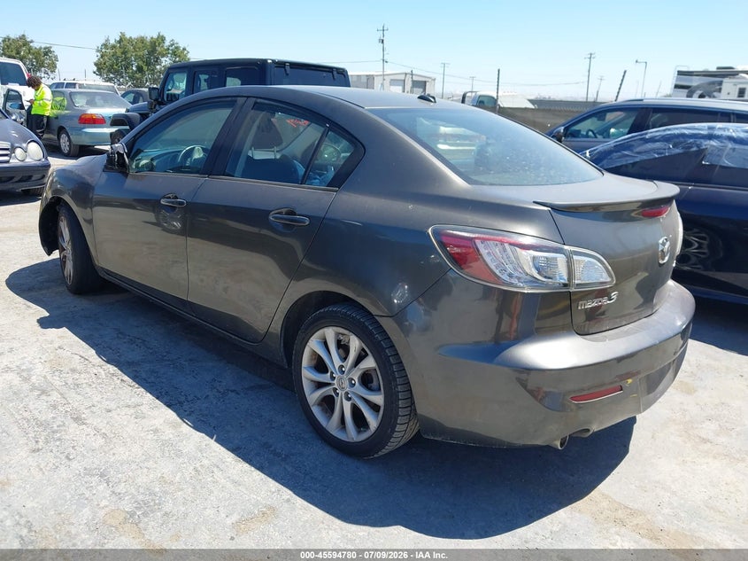 2010 Mazda 3 VIN JM1BL1S67A1315686 IAAI salvage auction — NORMAL WEAR, App For Dup Clear (California), sold $25 on 2026-07-16 (photo 3)