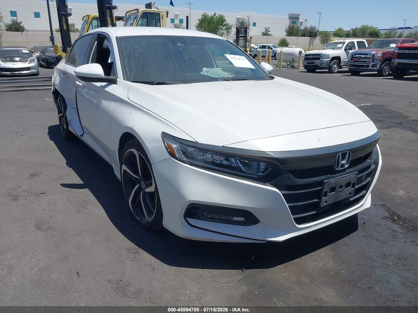 2018 Honda Accord VIN 1HGCV1F34JA204349 — IAAI salvage auction photo