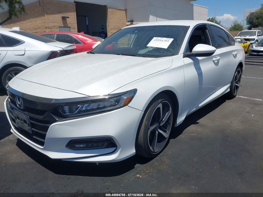 2018 Honda Accord VIN 1HGCV1F34JA204349 IAAI salvage auction — SIDE, Wait Title, sold $7,425 on 2026-08-21 (photo 2)