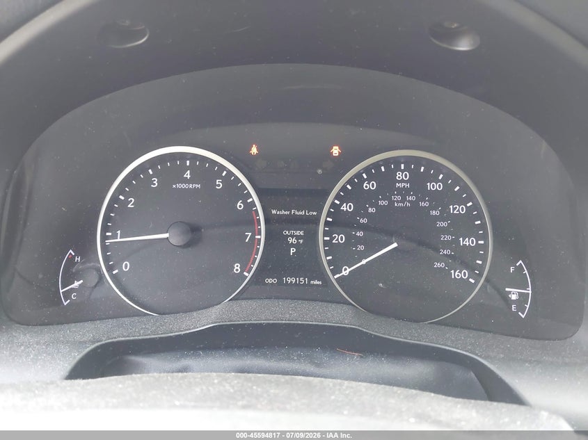 2013 Lexus ES VIN JTHBK1GG7D2019598 IAAI salvage auction — FRONT END, Salvage (Pennsylvania), sold $2,100 on 2026-07-24 (photo 7)