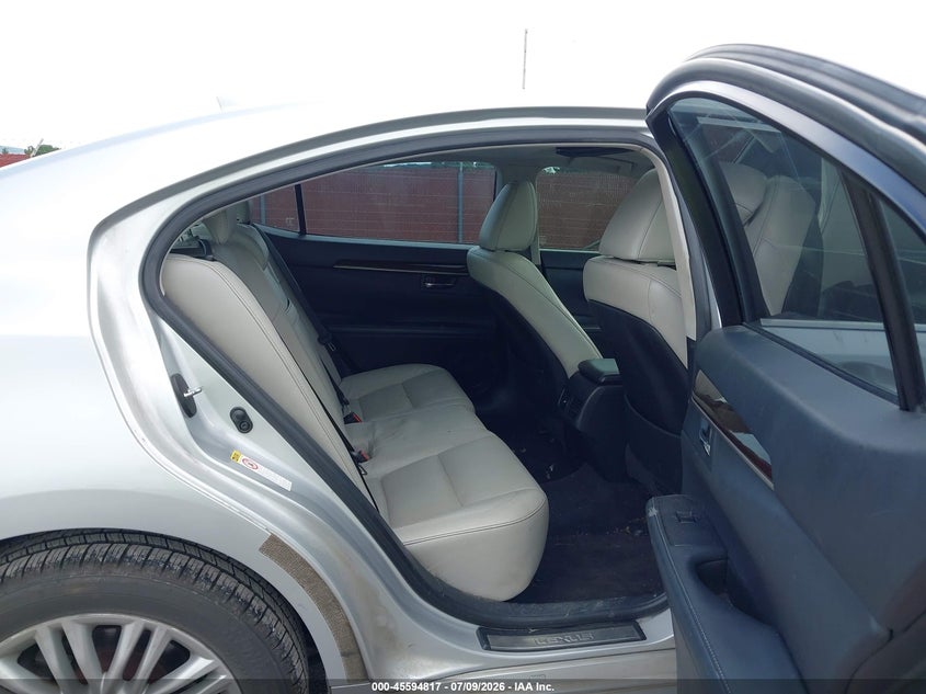 2013 Lexus ES VIN JTHBK1GG7D2019598 IAAI salvage auction — FRONT END, Salvage (Pennsylvania), sold $2,100 on 2026-07-24 (photo 8)