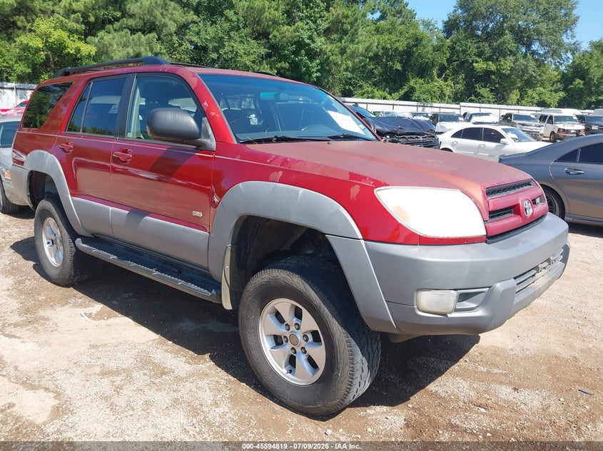 2003 Toyota 4runner VIN JTEZT14R738001015 IAAI salvage auction — NORMAL WEAR, Original (Texas), sold $25 on 2026-07-30 (photo 1)