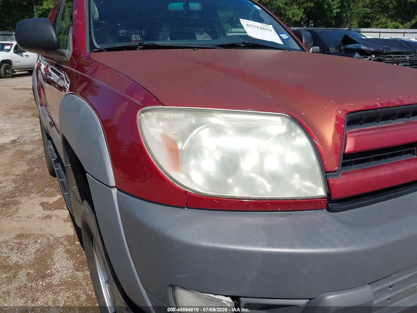 2003 Toyota 4runner VIN JTEZT14R738001015 IAAI salvage auction — NORMAL WEAR, Original (Texas), sold $25 on 2026-07-30 (photo 6)