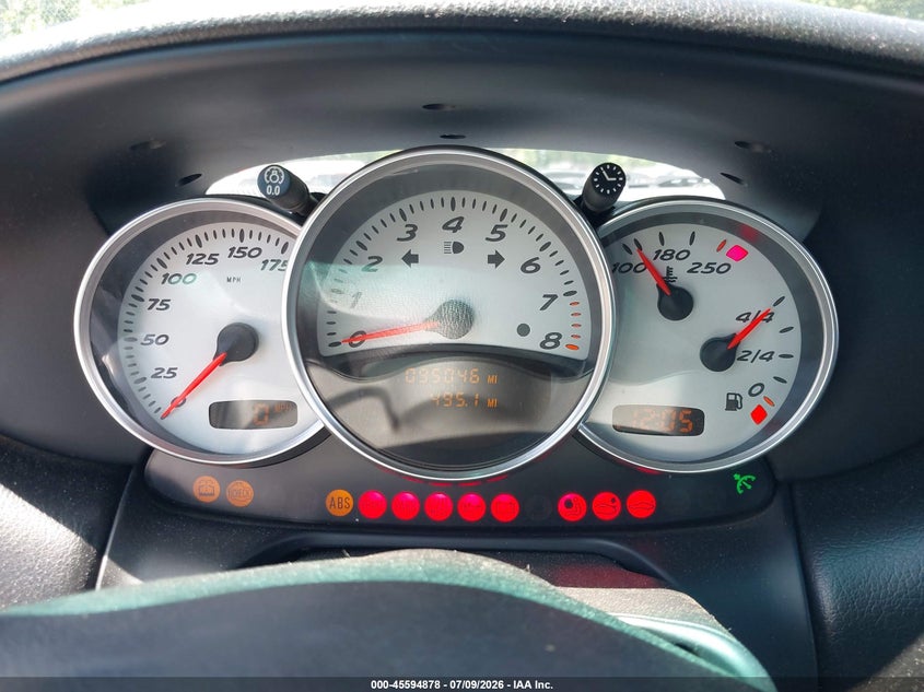 2002 Porsche Boxster VIN WP0CB29862U661555 IAAI salvage auction — FRONT END, Salvage (Connecticut), sold $2,050 on 2026-07-23 (photo 7)