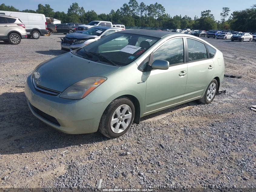 2006 Toyota Prius VIN JTDKB20U263158588 IAAI salvage auction — RIGHT FRONT, Clear (Florida), sold $300 on 2026-07-16 (photo 2)