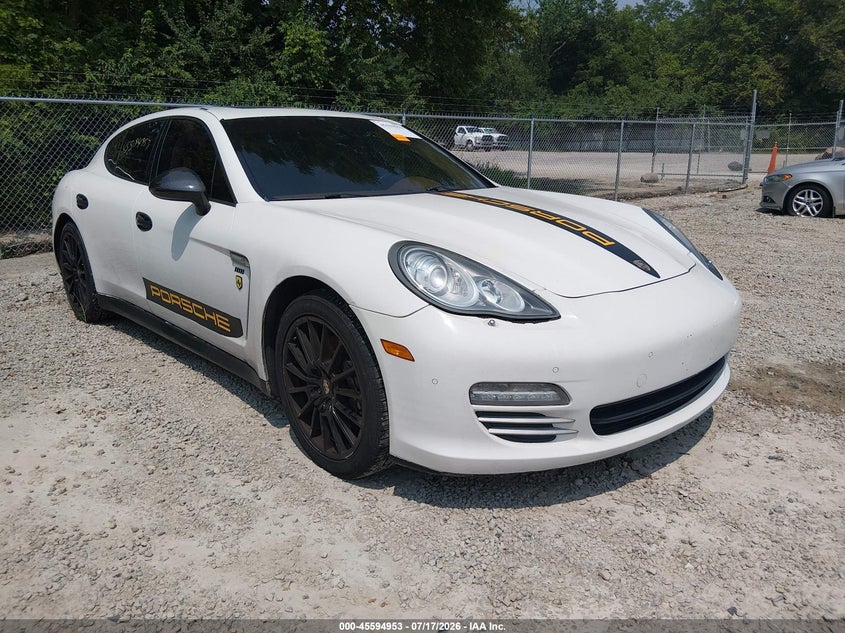 2012 Porsche Panamera VIN WP0AB2A73CL061237 IAAI salvage auction — LEFT FRONT, Salvage Title, sold $5,500 on 2026-08-13 (photo 1)
