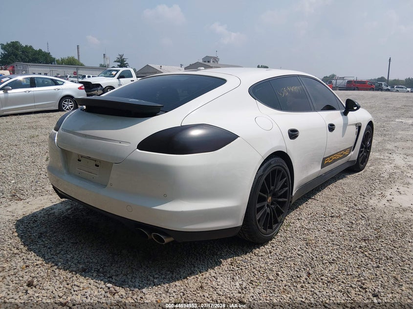 2012 Porsche Panamera VIN WP0AB2A73CL061237 IAAI salvage auction — LEFT FRONT, Salvage Title, sold $5,500 on 2026-08-13 (photo 4)