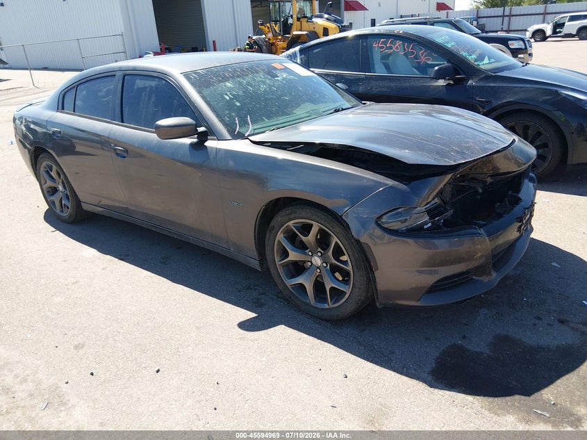 2015 Dodge Charger VIN 2C3CDXCT8FH880485 IAAI salvage auction — BIO HAZARD, Wait Title, sold $750 on 2026-09-30 (photo 1)
