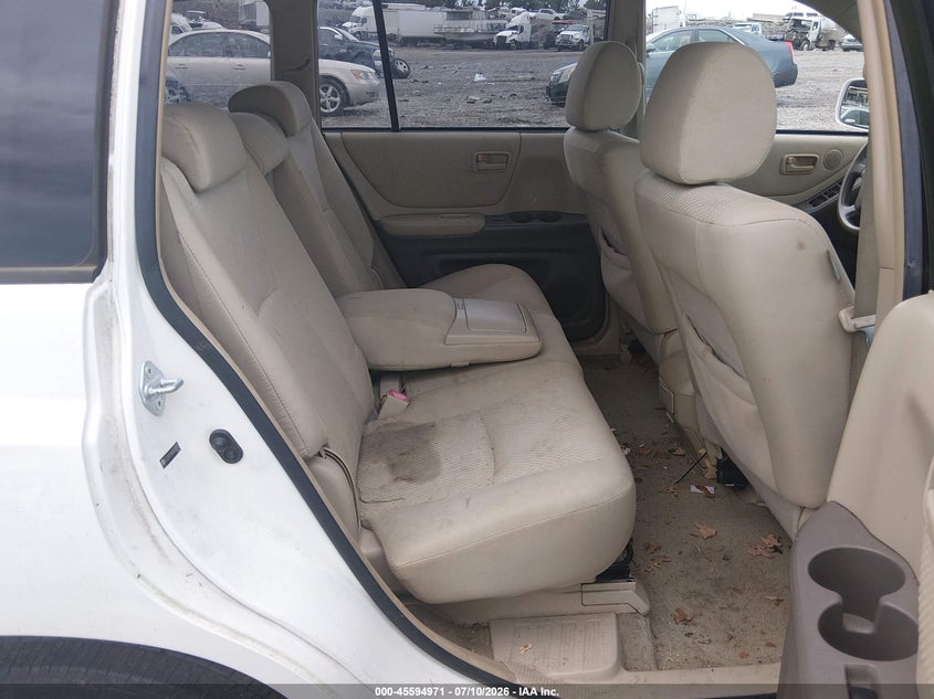 2007 Toyota Highlander VIN JTEDP21A570139773 IAAI salvage auction — FRONT END, Salvage (Tennessee), sold $675 on 2026-07-23 (photo 8)