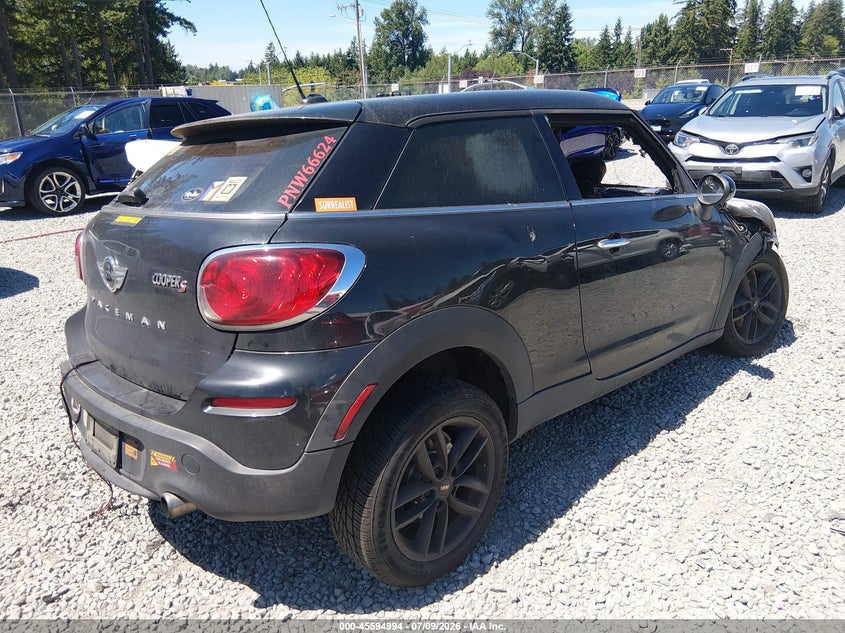 2013 Mini Paceman VIN WMWSS5C53DWN66645 IAAI salvage auction — ENGINE BURN, Salvage Title, sold $75 on 2026-08-19 (photo 4)